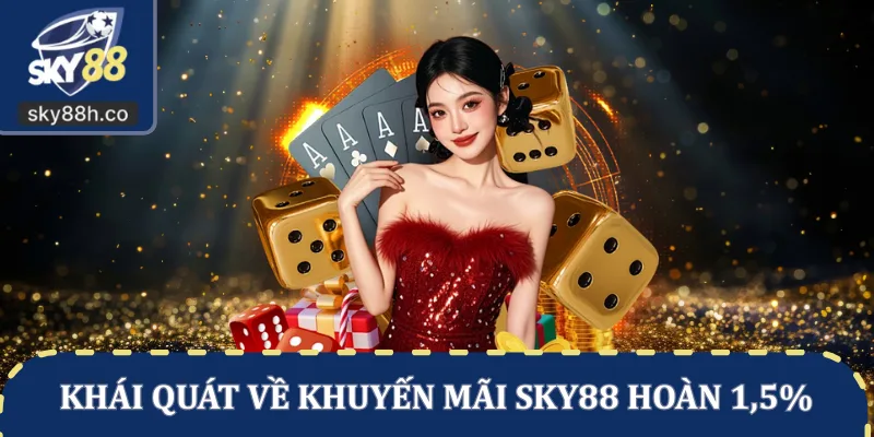 Khái quát về khuyến mãi SKY88 hoàn trả 1,5%